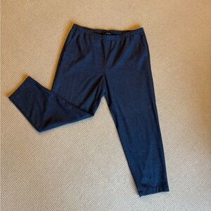 Eileen Fisher Women's Dark Grey Wool  Trousers